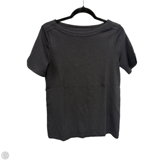 Top Short Sleeve Basic By Chicos In Black, Size: M