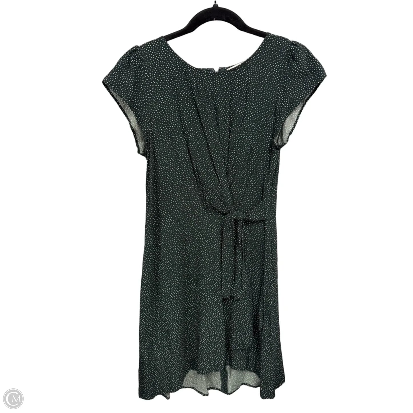 Dress Casual Short By Loft In Green & White, Size: 6