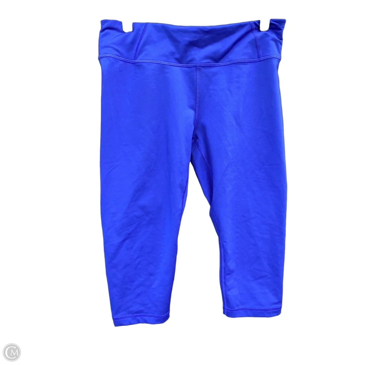 Athletic Leggings Capris By Lucy In Blue, Size: M