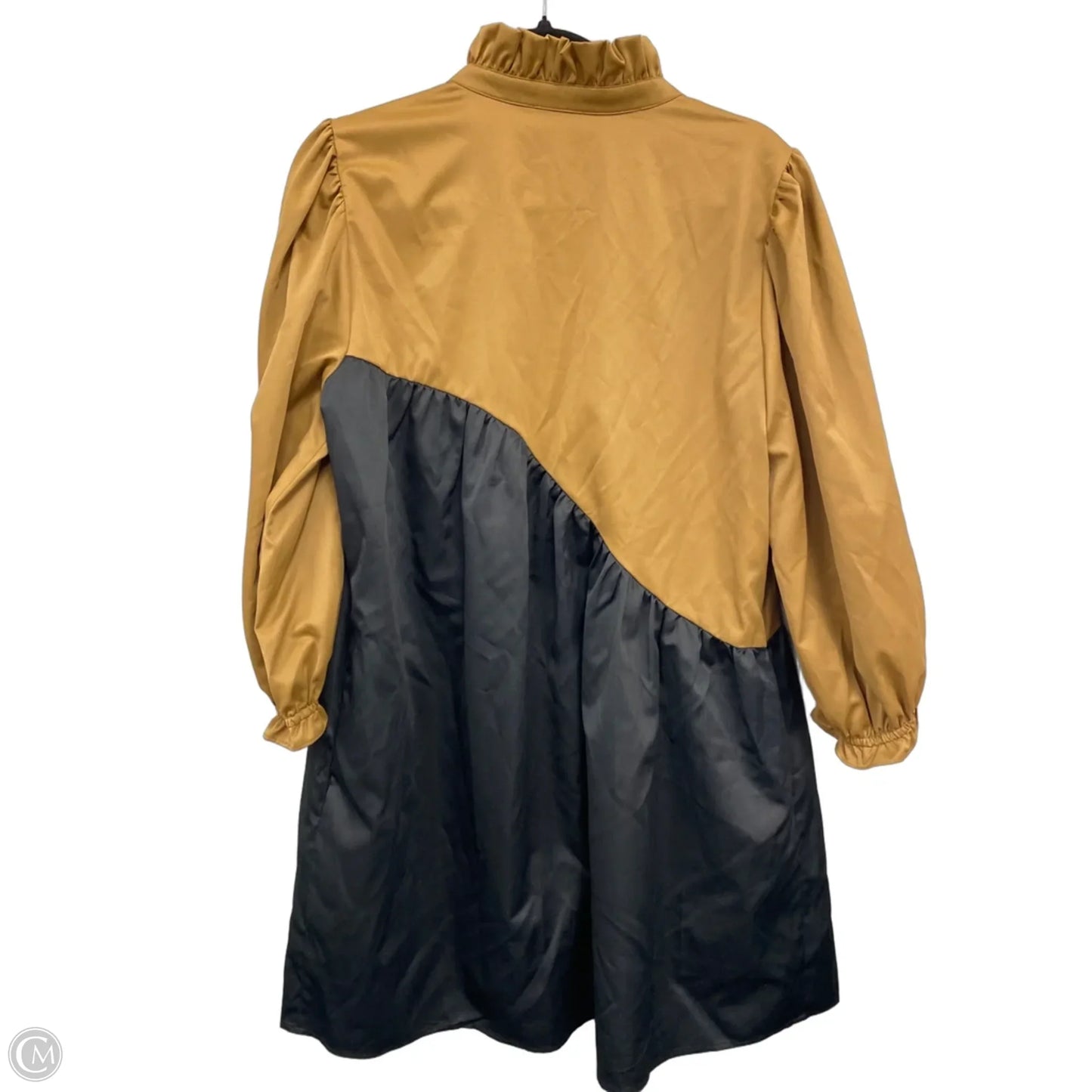 Dress Casual Short By Crosby In Black & Tan, Size: M
