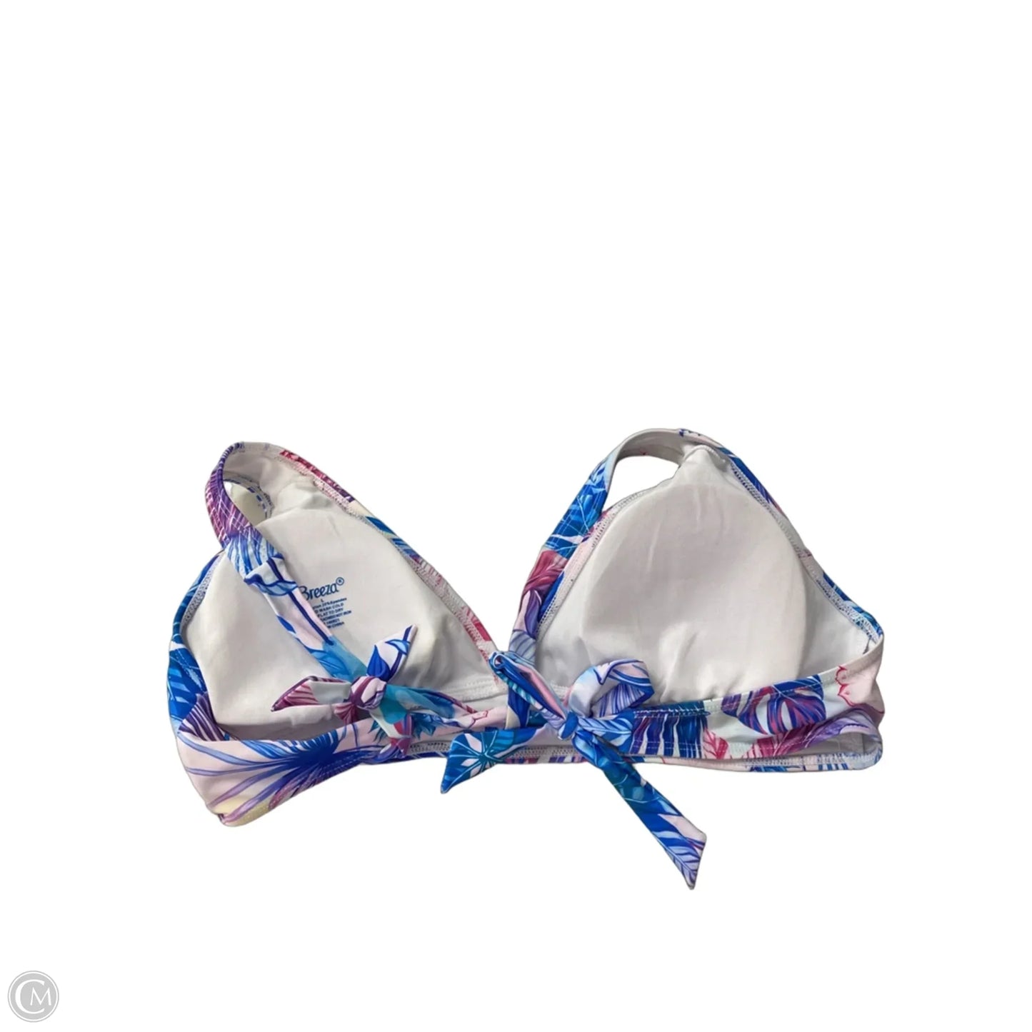Swimsuit By Clothes Mentor In Blue & Pink, Size: L