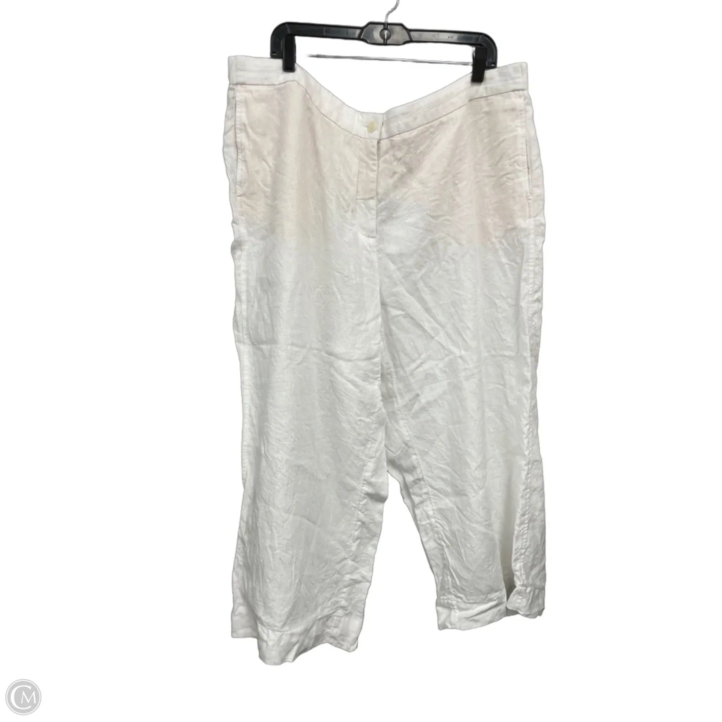 Pants Wide Leg By J. Jill In White, Size: 3x