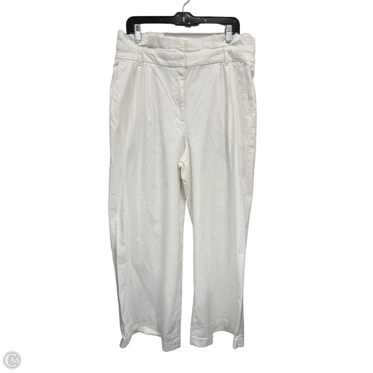 Pants Wide Leg By Express In White, Size: 14