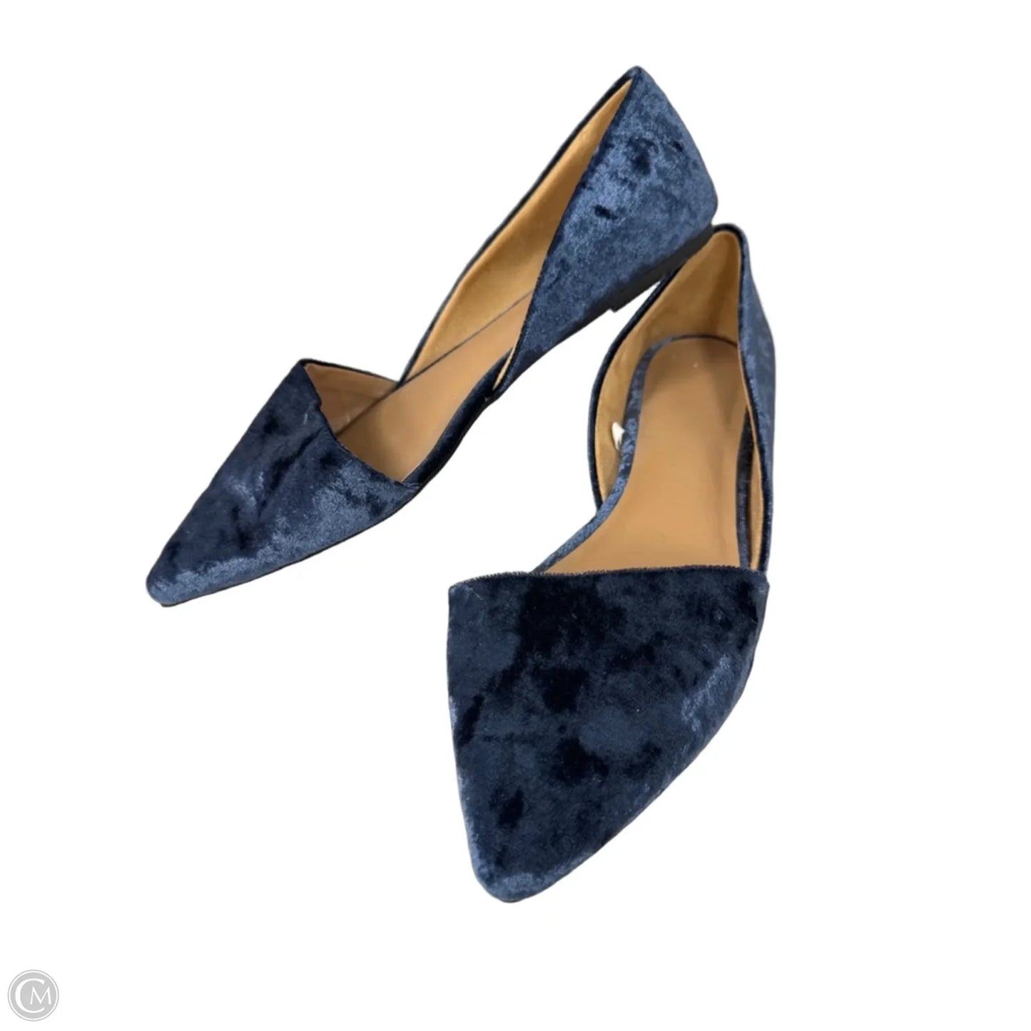 Shoes Flats By A New Day In Blue, Size: 10