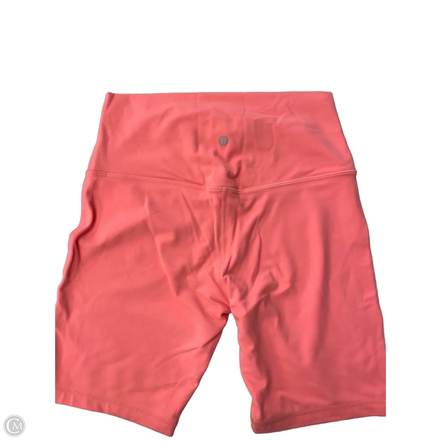Athletic Shorts By Lululemon In Orange, Size: 8