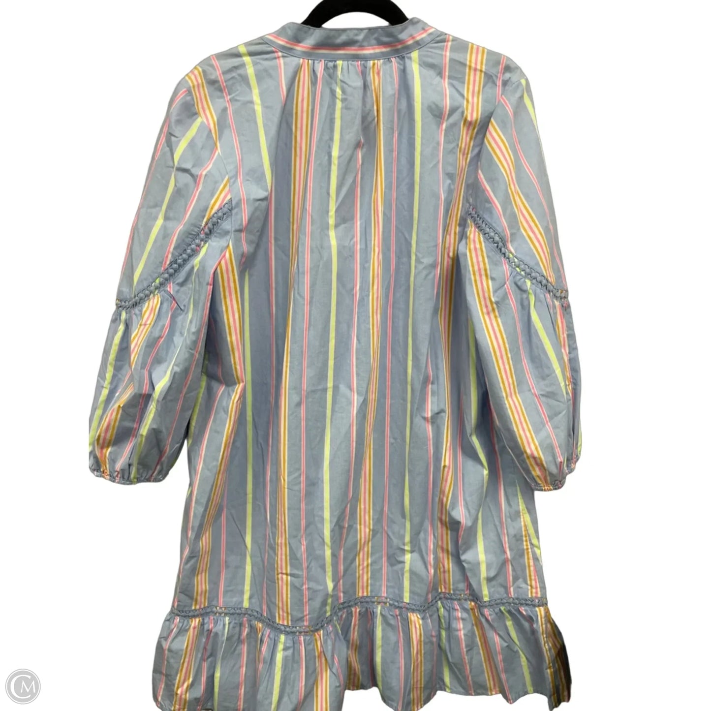 Dress Casual Short By Crown And Ivy In Blue & Pink, Size: Xl