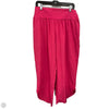 Athletic Pants By Halara In Pink, Size: L