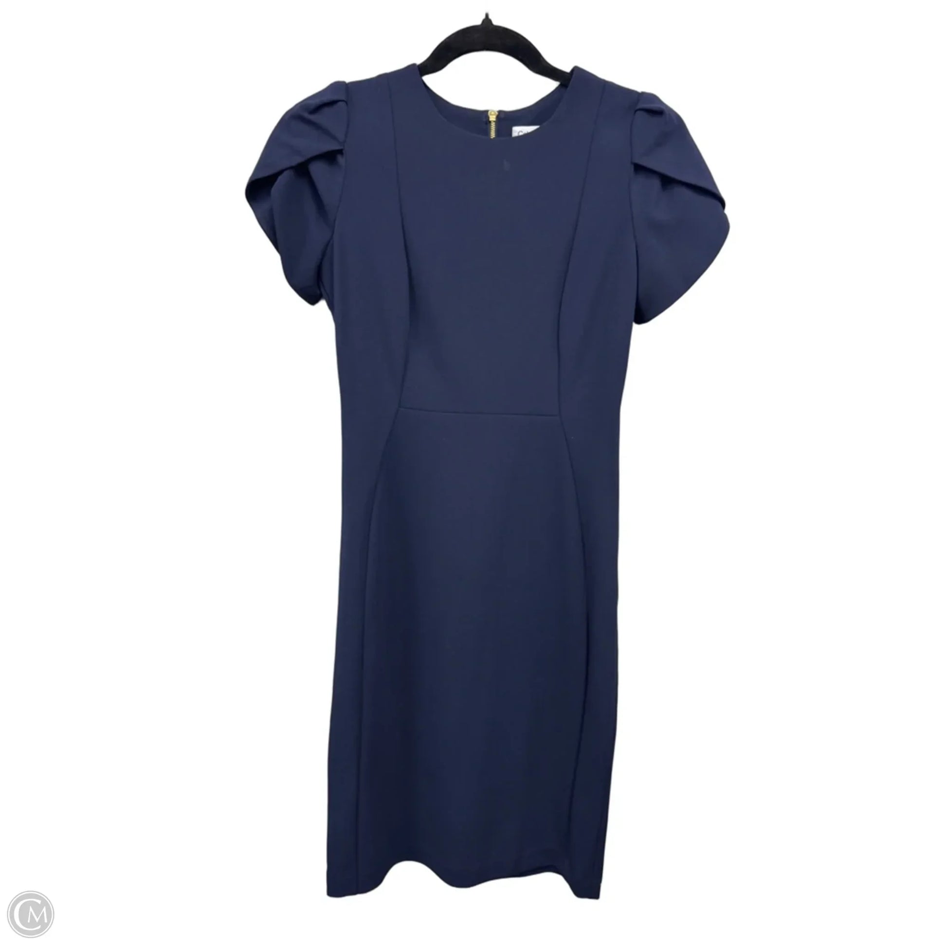 navy blue calvin klein dress Calvin Klein Navy Sequin Dress