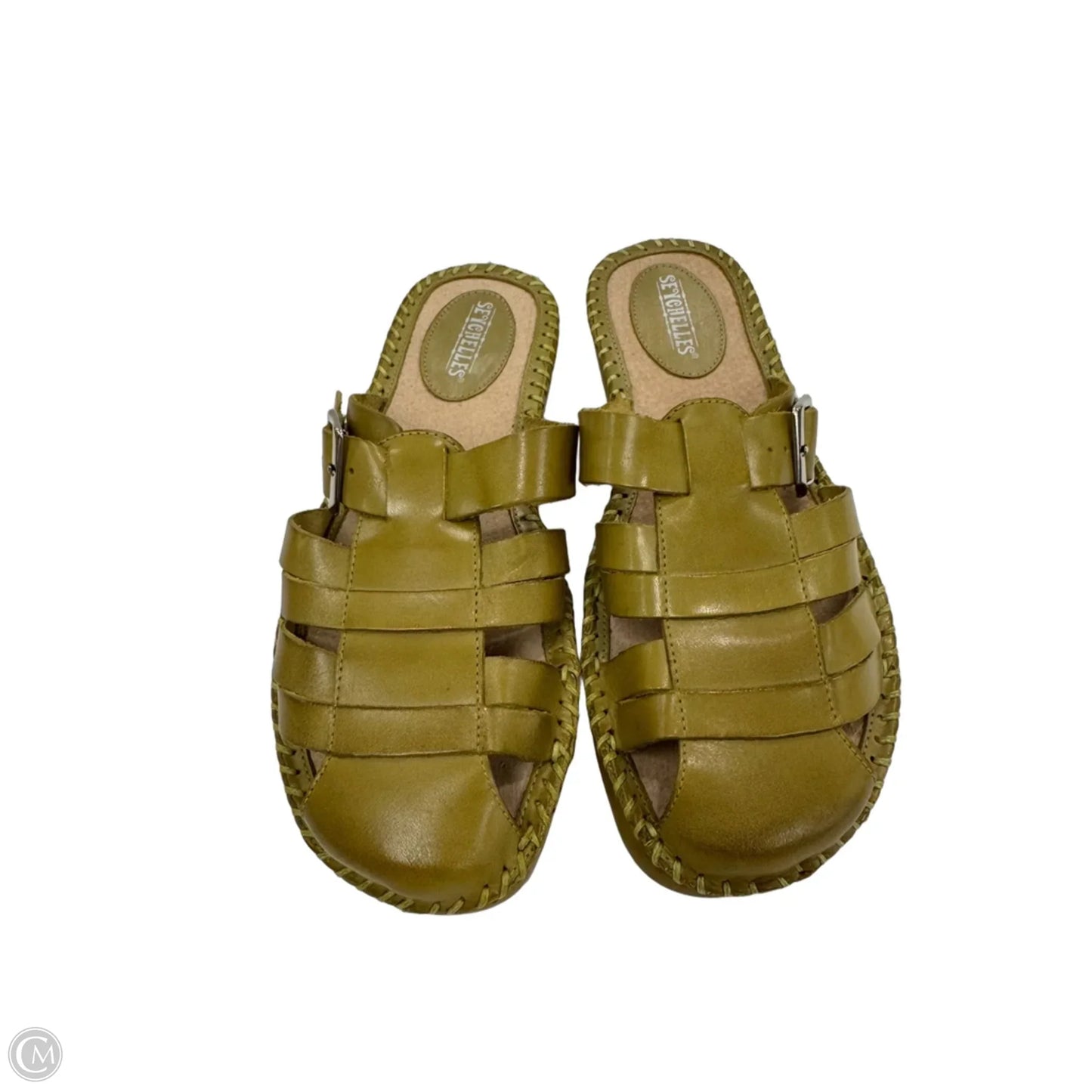 Sandals Flats By Seychelles In Green, Size: 8.5