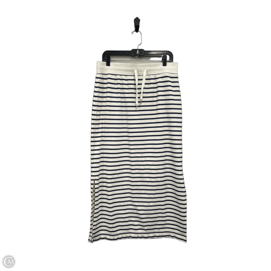 Skirt Maxi By Sonoma In Blue & Cream, Size: L