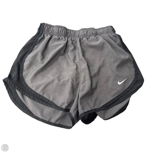 Athletic Shorts By Nike Apparel In Black & Grey, Size: S