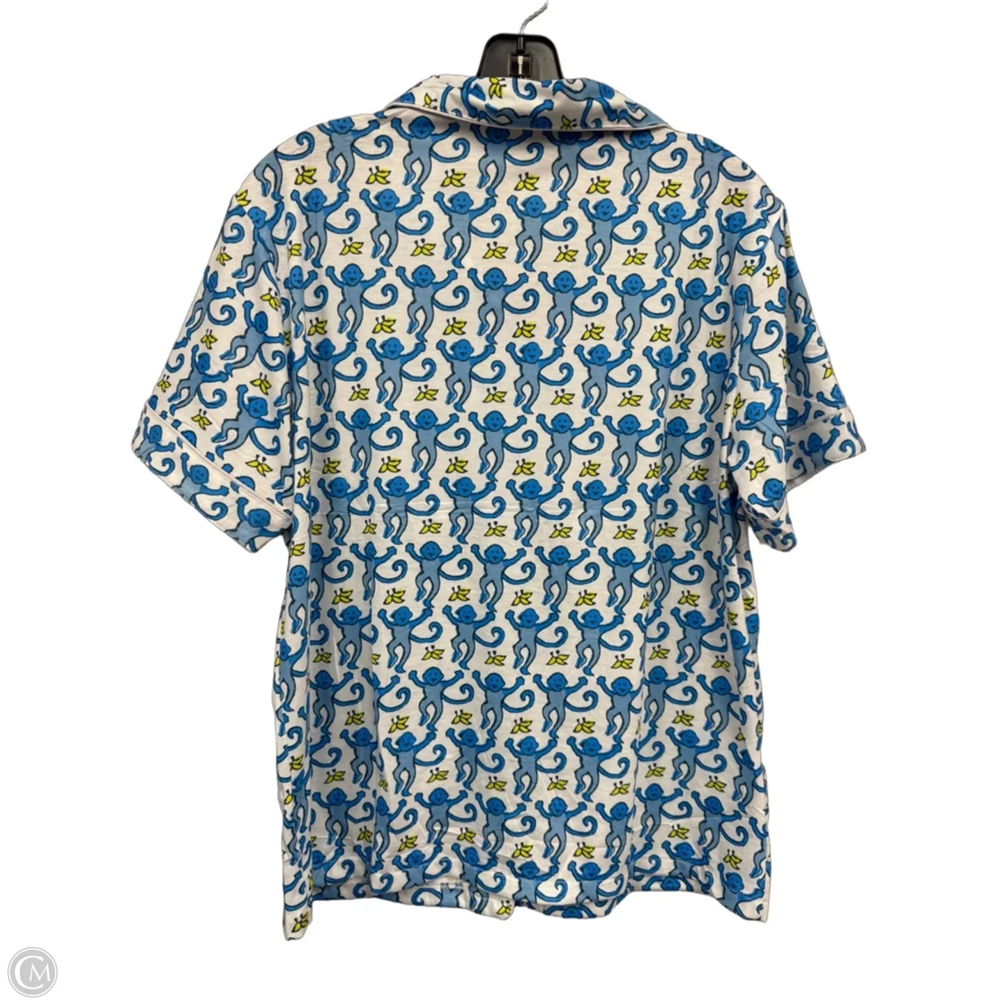 Pajamas 2pc By Clothes Mentor In Blue & Yellow, Size: L
