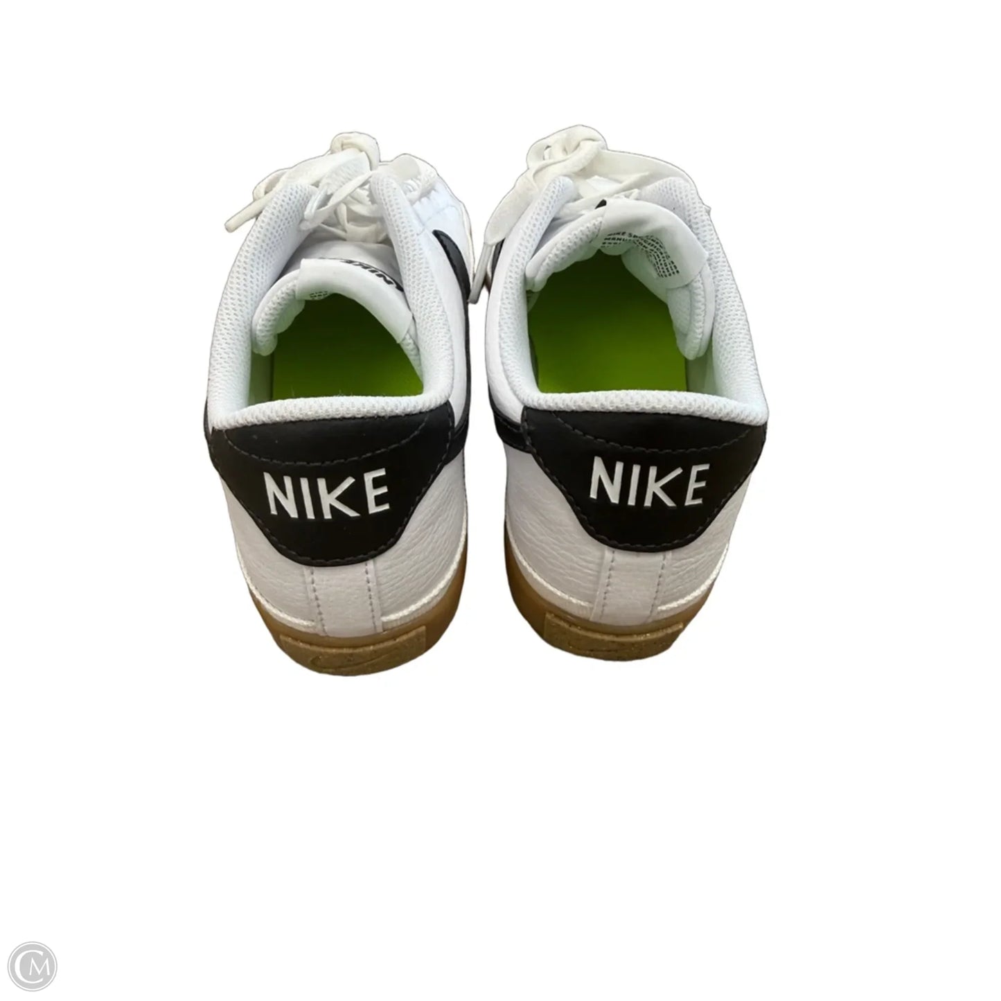 Shoes Sneakers By Nike In Black & White, Size: 9.5