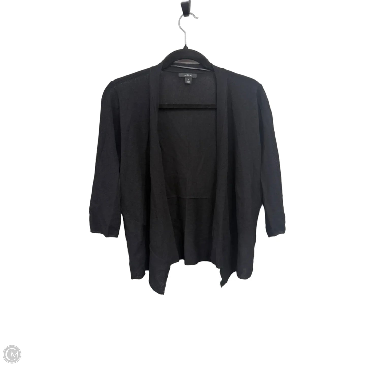 Cardigan By Alfani In Black, Size: S