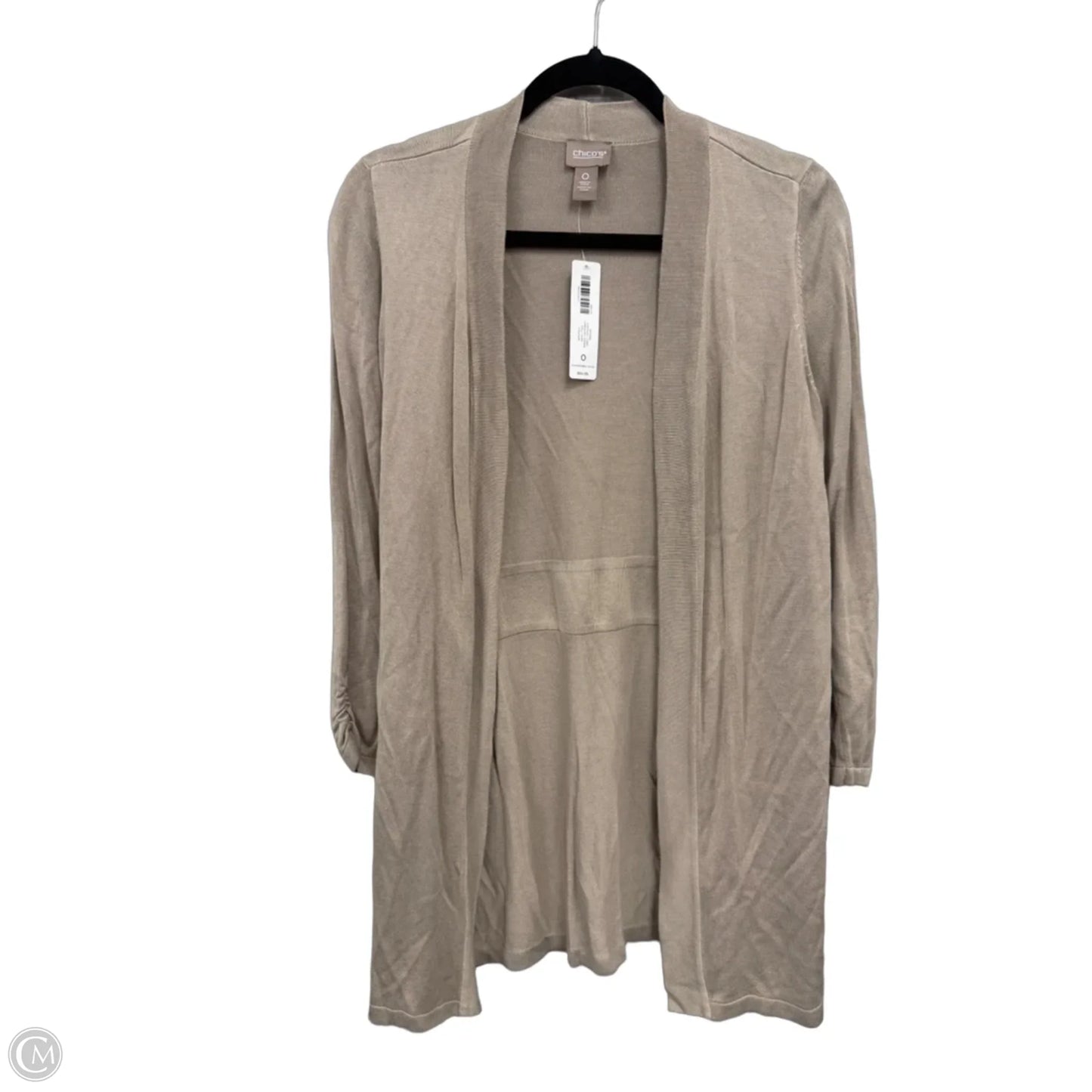 Cardigan By Chicos In Tan, Size: S
