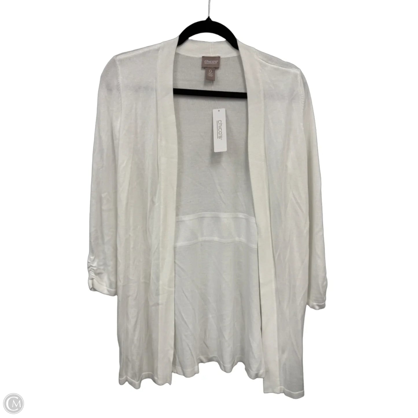 Cardigan By Chicos In White, Size: S