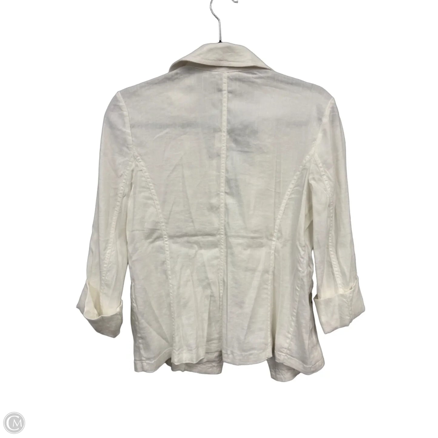 Jacket Other By Chicos In Cream, Size: 4