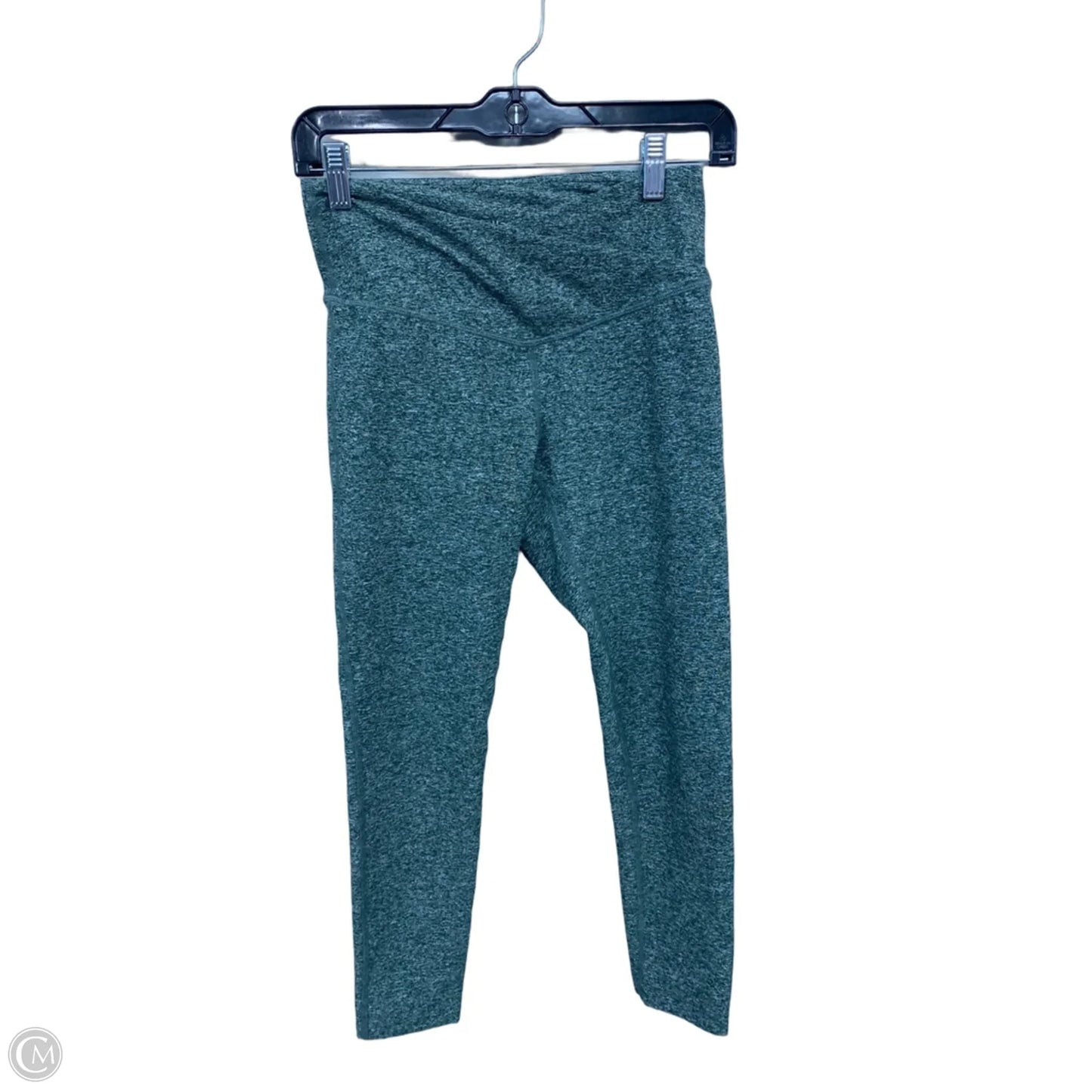 Athletic Leggings By Zella In Green, Size: S