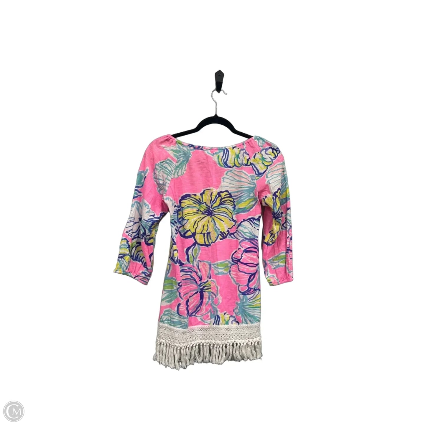 Dress Designer By Lilly Pulitzer In Blue & Pink, Size: S