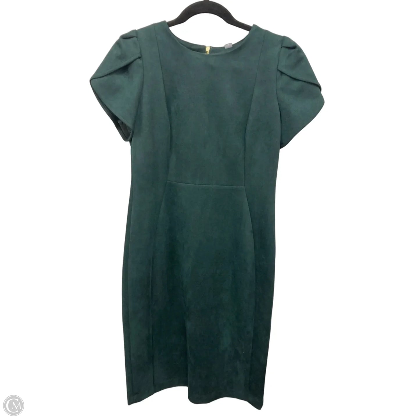 Dress Casual Midi By Calvin Klein In Green, Size: 8