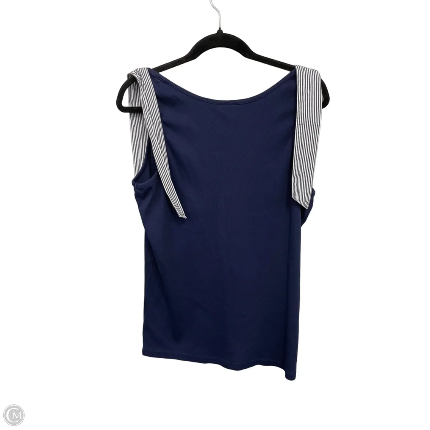 Top Sleeveless By Crown And Ivy In Blue, Size: L