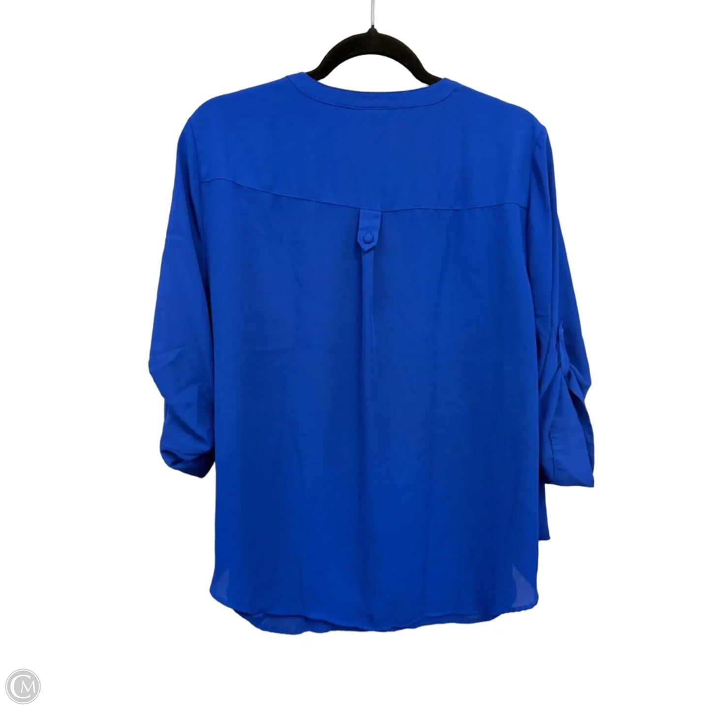 Top 3/4 Sleeve By Torrid In Blue, Size: 1x