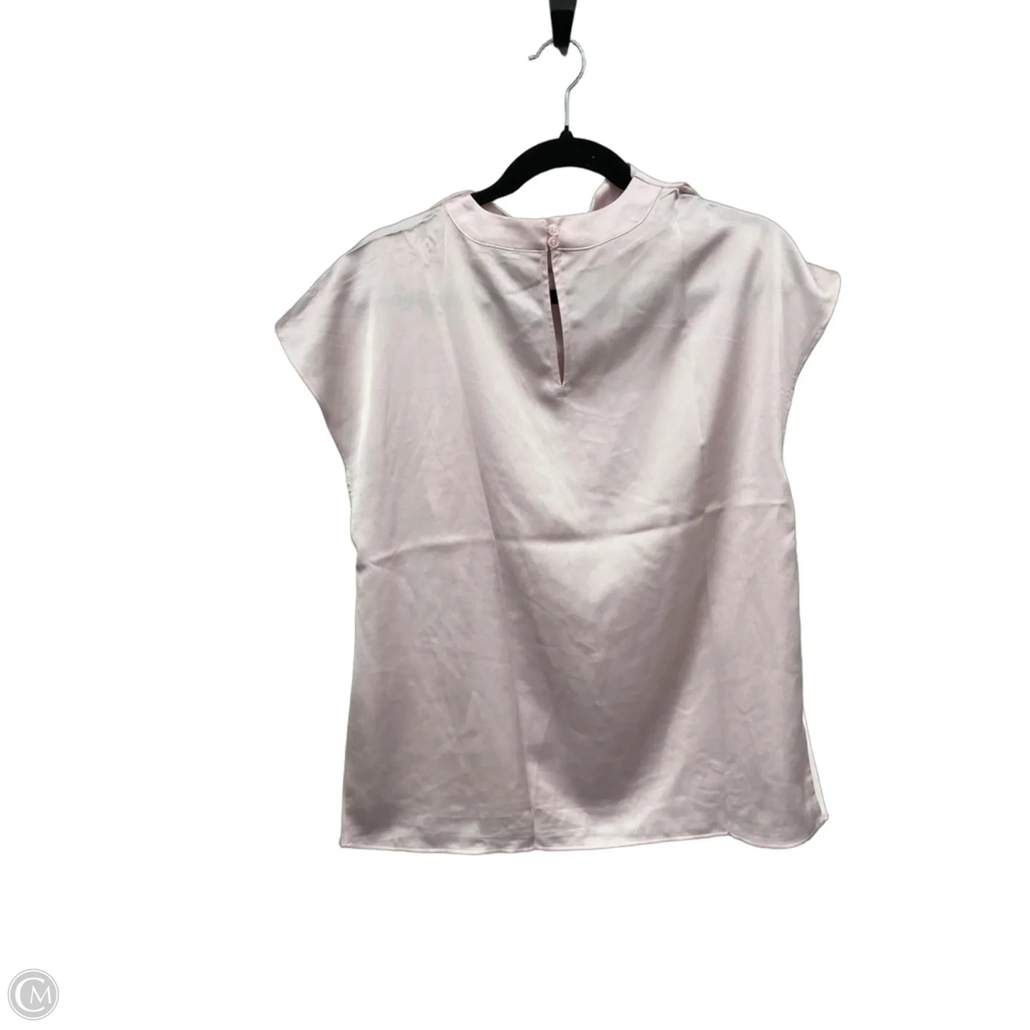 Top Short Sleeve By Ann Taylor In Pink, Size: L