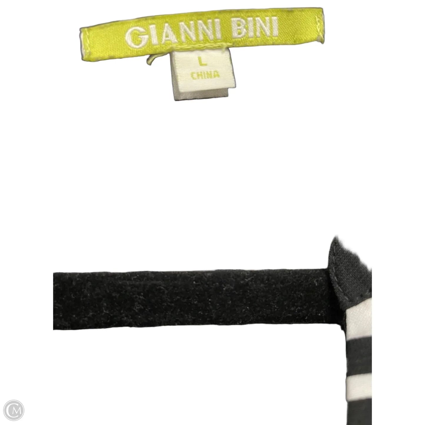 Dress Casual Short By Gianni Bini In Black & White, Size: L