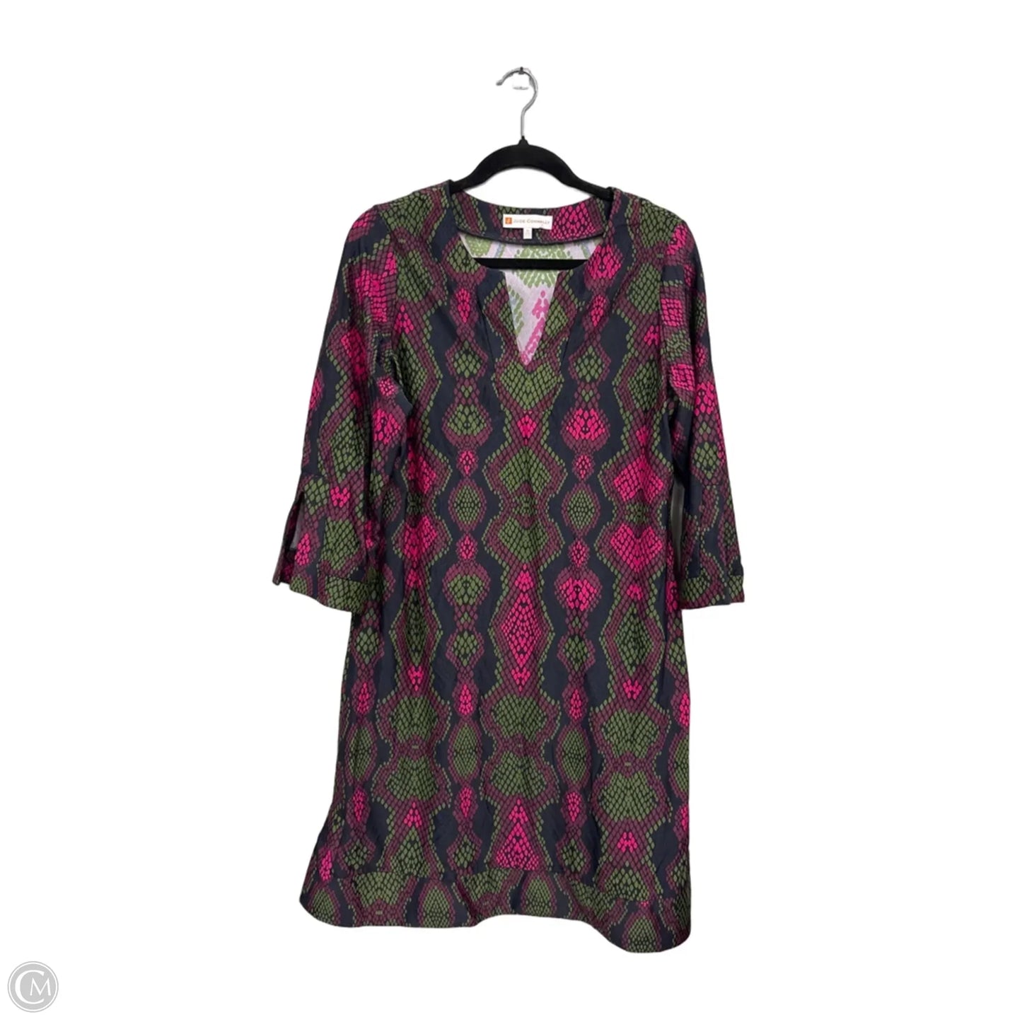 Dress Casual Short By Jude Connally In Blue & Pink, Size: Xl