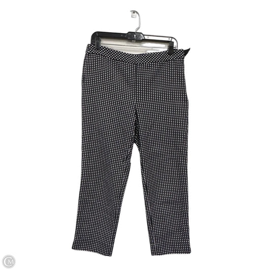 Pants Other By Talbots In Black & Cream, Size: 6