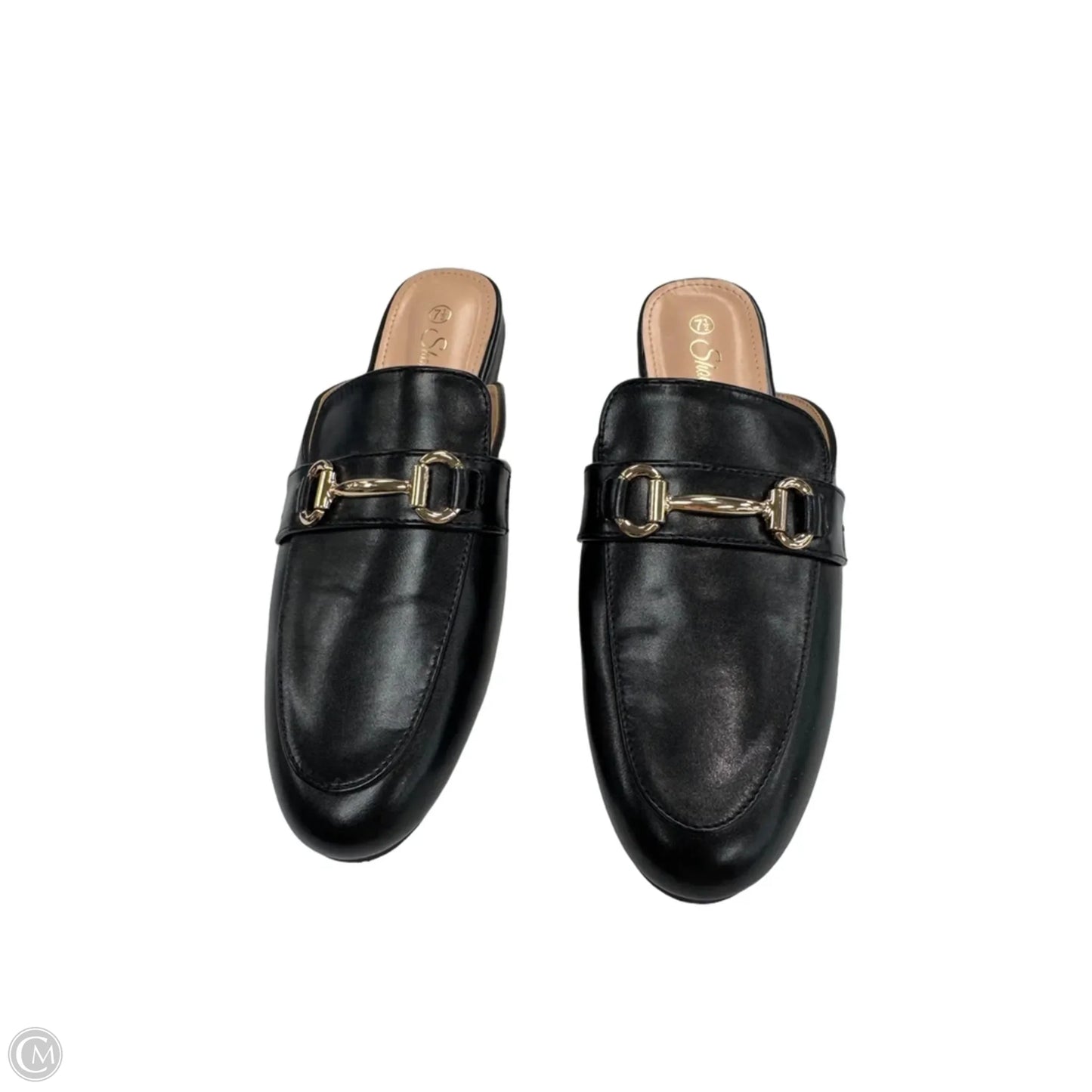 Shoes Flats By Clothes Mentor In Black, Size: 7.5