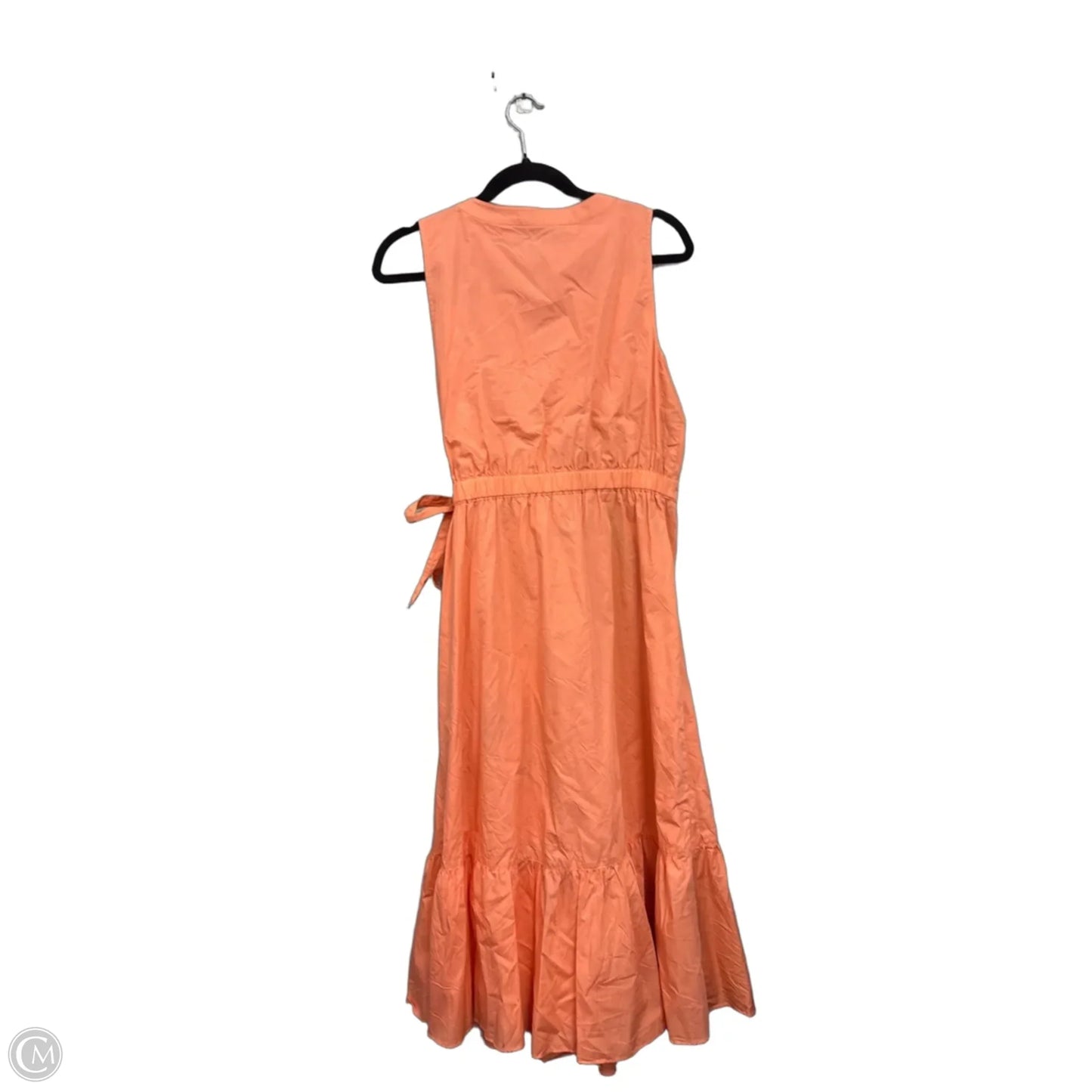 Dress Casual Midi By Talbots In Peach, Size: 8