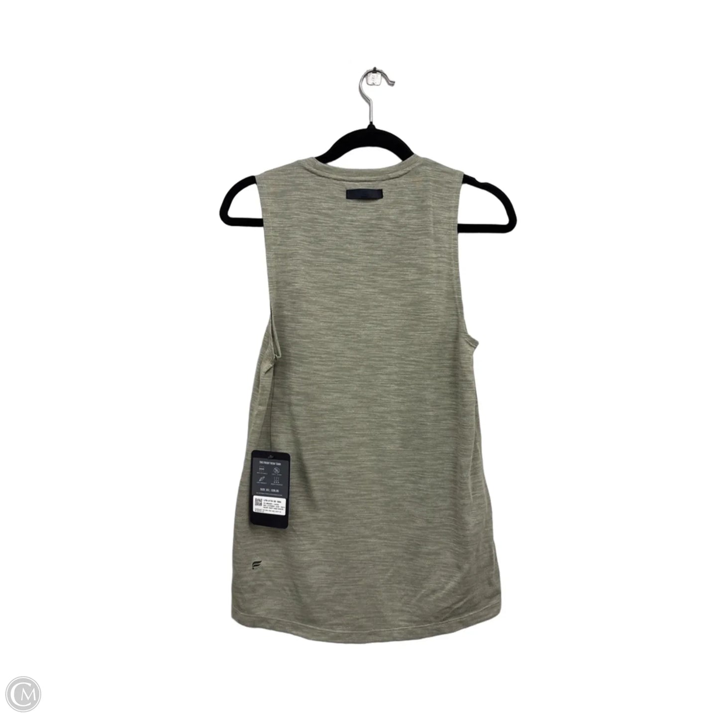 Athletic Tank Top By Fabletics In Green, Size: Xs