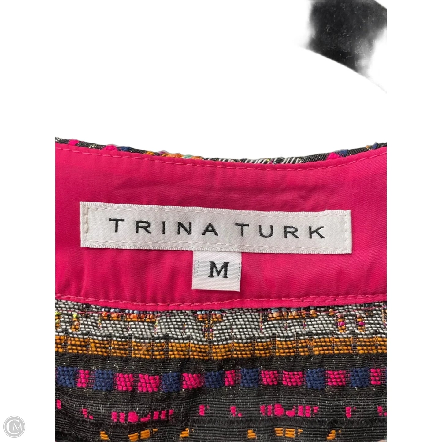 Top Sleeveless By Trina Turk In Blue & Pink, Size: M