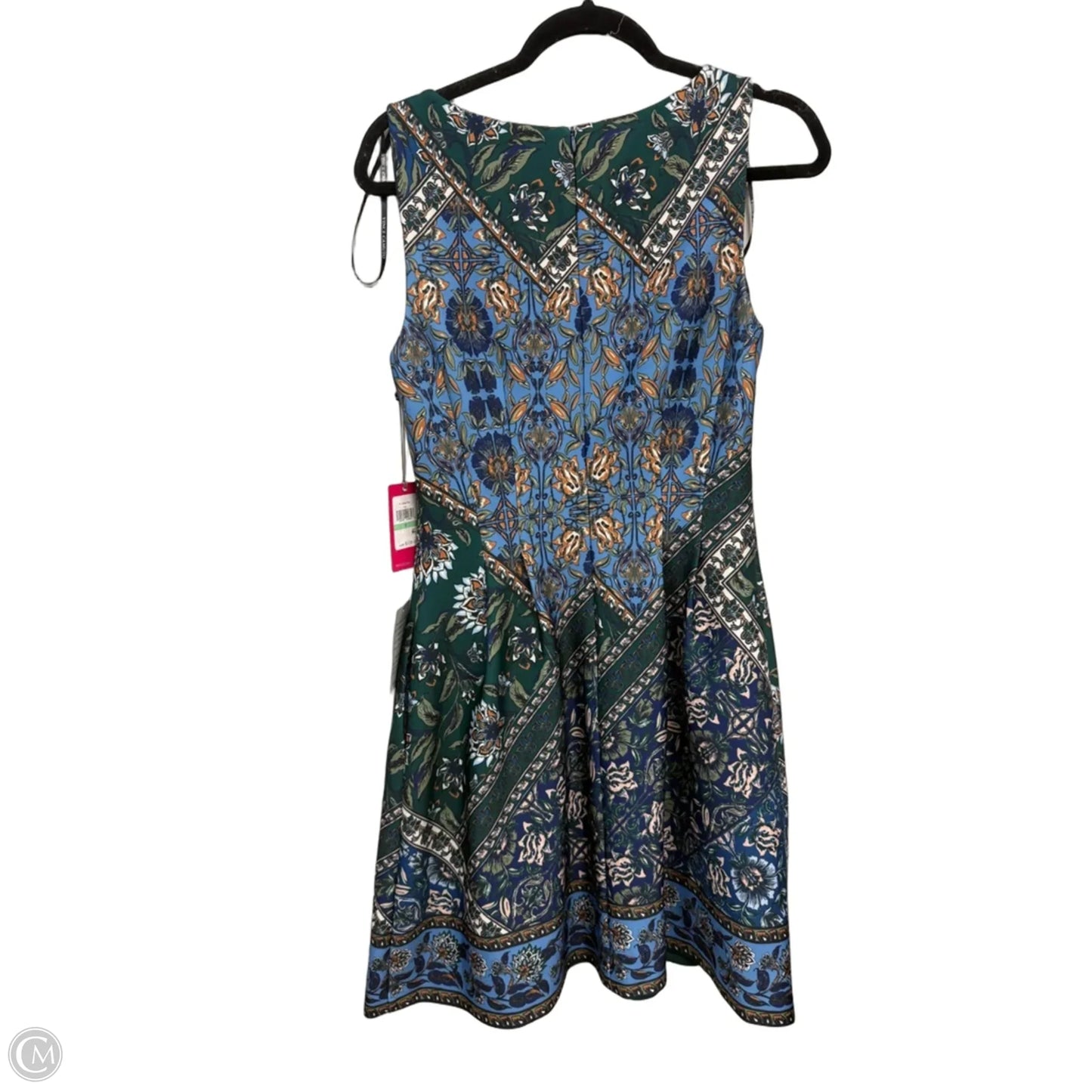 Dress Casual Short By Vince Camuto In Blue & Green, Size: 8