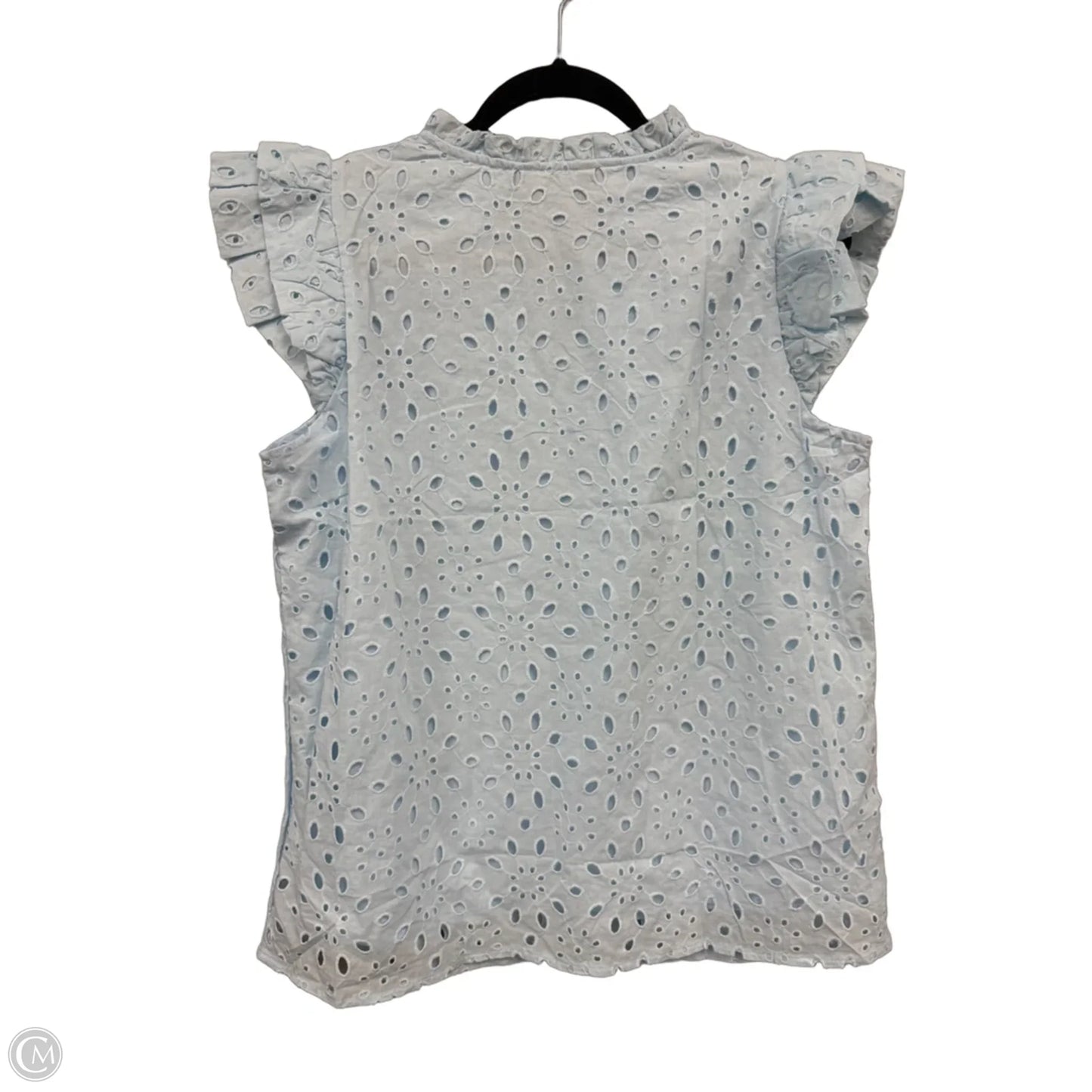 Top Short Sleeve By Btfbm In Blue, Size: S