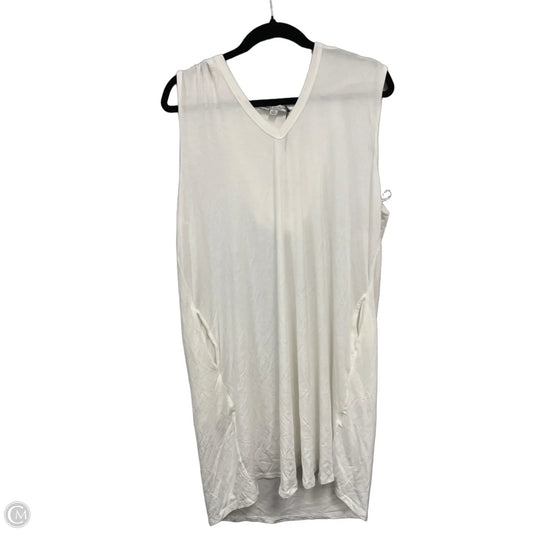 Swimwear Cover-up By Green Envelope In White, Size: Xl