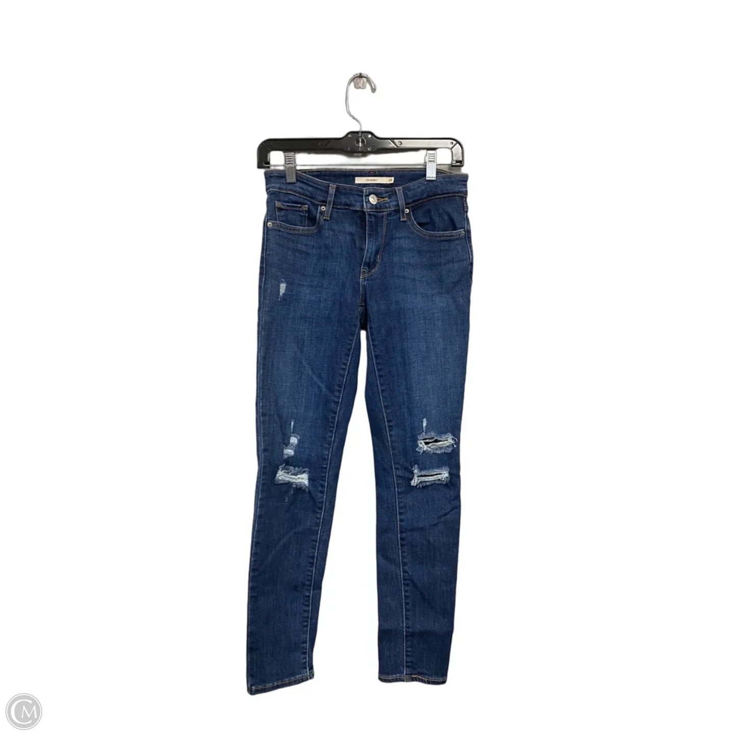 Jeans Skinny By Levis In Blue, Size: 2