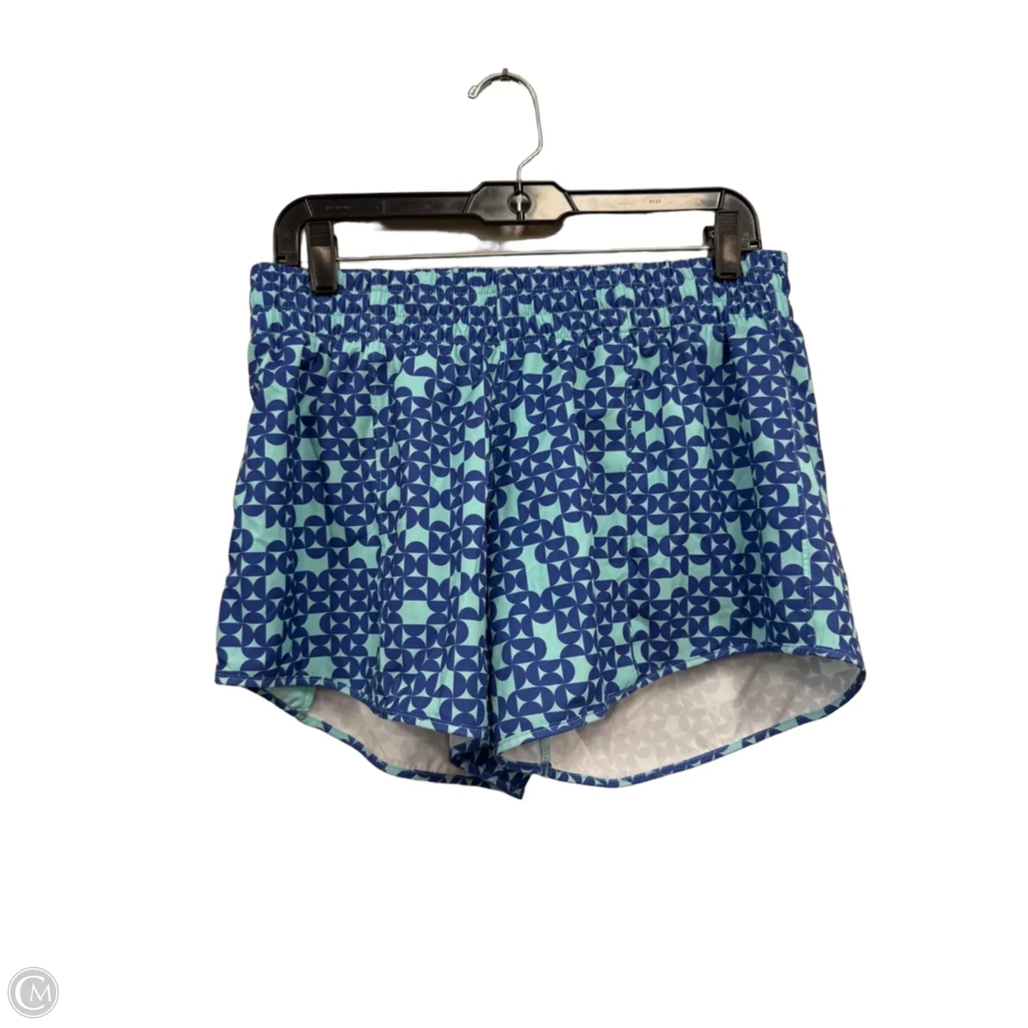 Athletic Shorts By Rabbit In Blue, Size: L