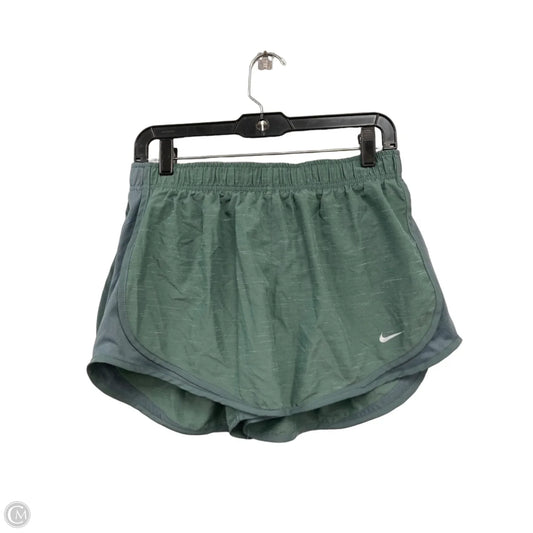 Athletic Shorts By Nike Apparel In Green, Size: L