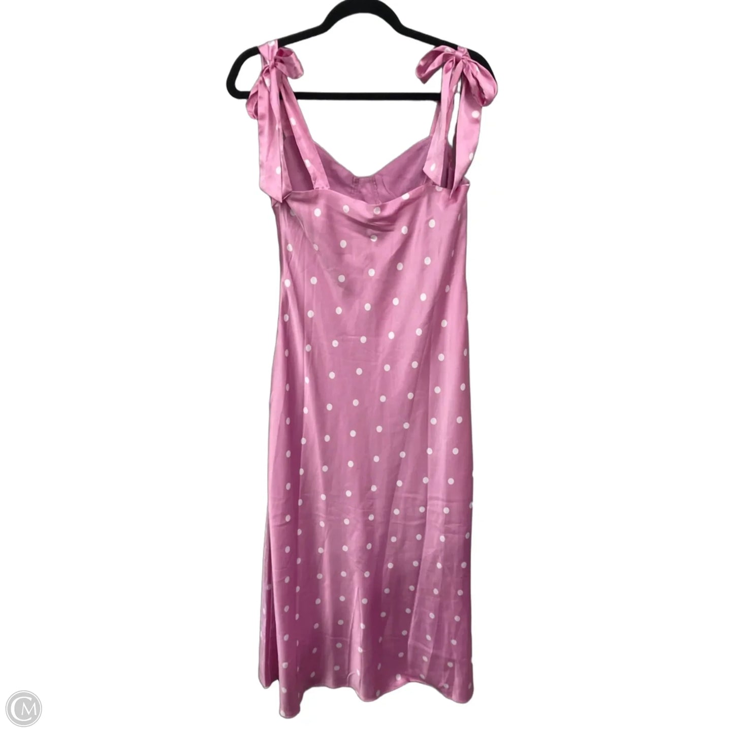 Dress Casual Maxi By Astr In Pink & White, Size: M
