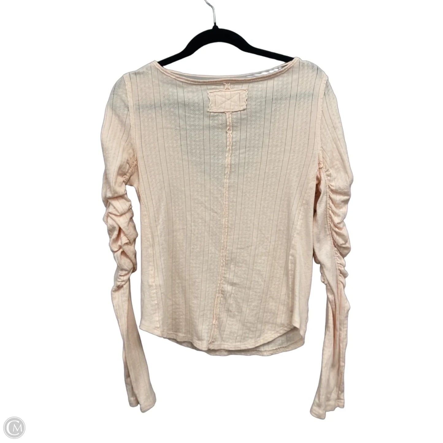 Top Long Sleeve By We The Free In Peach, Size: M