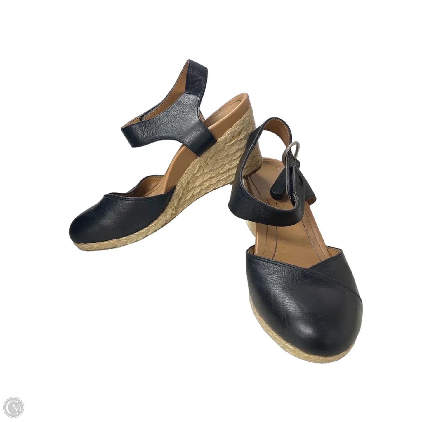 Shoes Heels Wedge By Vionic In Black, Size: 5