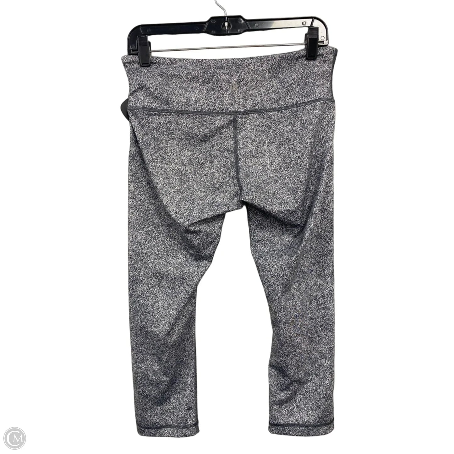 Athletic Leggings By Lululemon In Black & White, Size: 8