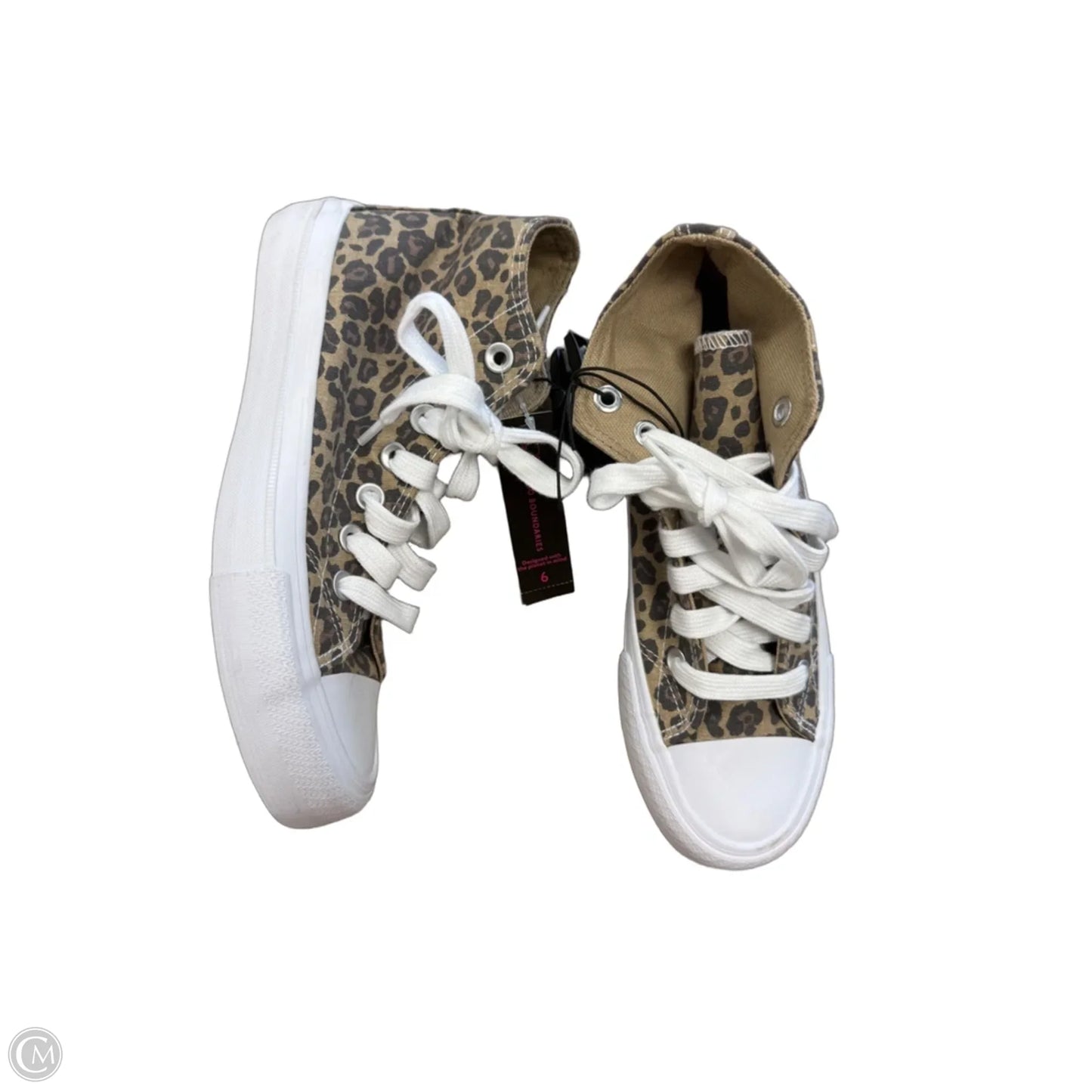 Shoes Sneakers By No Boundaries In Black & Tan, Size: 6