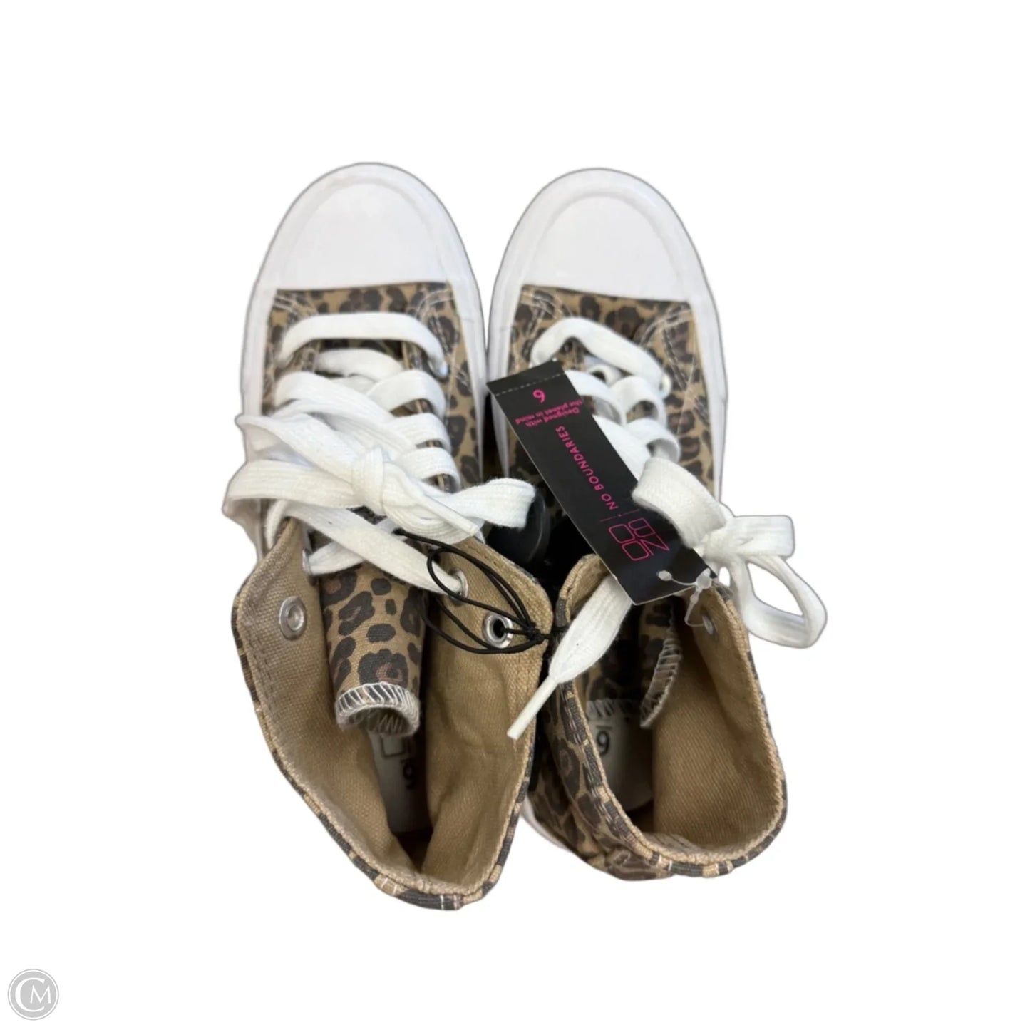 Shoes Sneakers By No Boundaries In Black & Tan, Size: 6