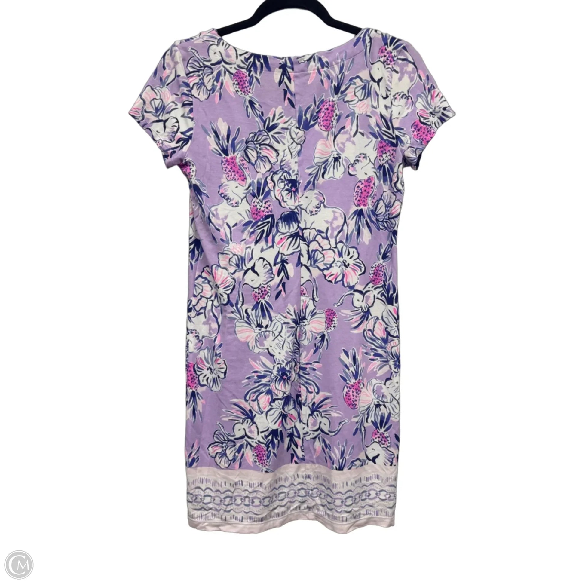 Dress Designer By Lilly Pulitzer In Pink & Purple, Size: S