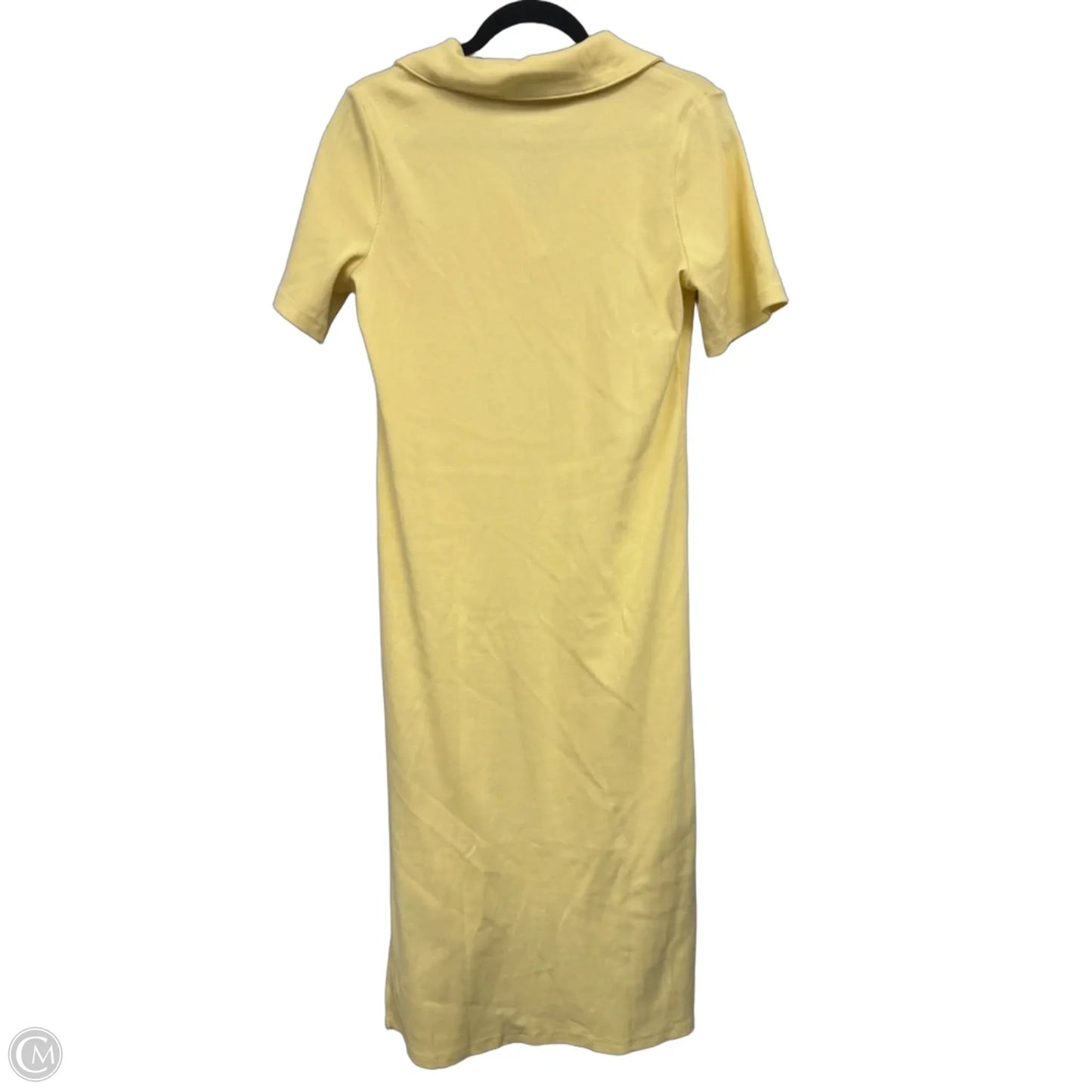 Dress Casual Midi By Old Navy In Yellow, Size: S