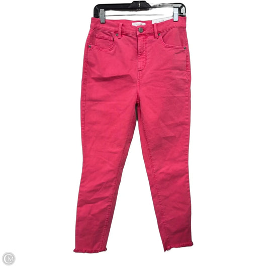 Jeans Skinny By Loft In Pink, Size: 6