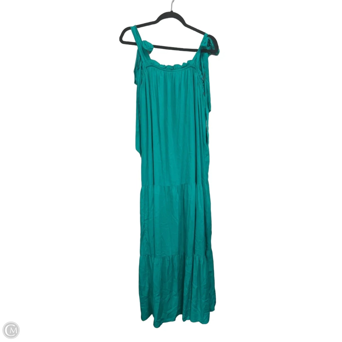Dress Casual Maxi By Andree By Unit In Green, Size: L